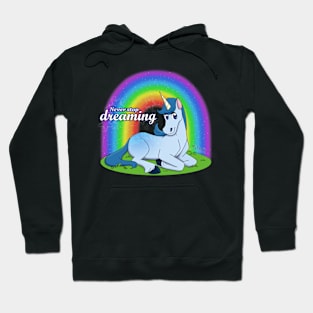 Uni Unicorn - Never Stop Dreaming Hoodie